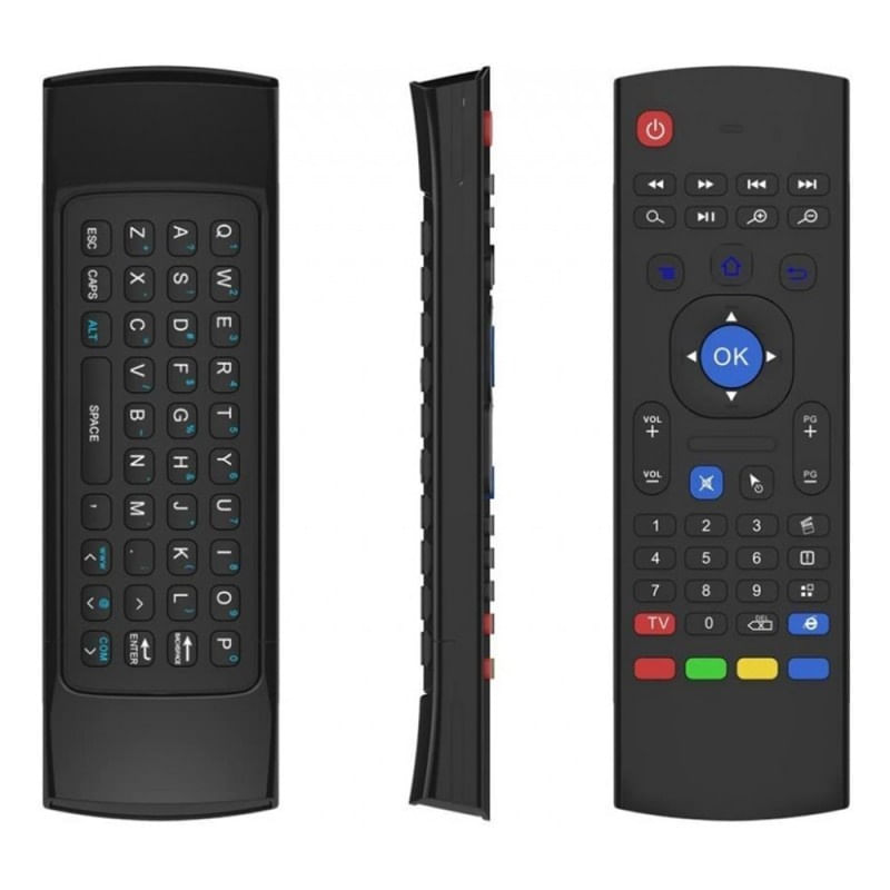 Telecomanda cu tastatura Techstar® MX3 Air Mouse, 2.4G, USB, pentru Android Smart TV Box, proiector HTPC Mini PC, PS3 - 4 | YEO