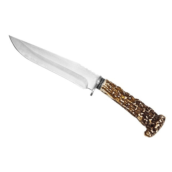 Cutit de vanatoare Stag Antlers, 30 cm, teaca cordura, maro - 1 | YEO