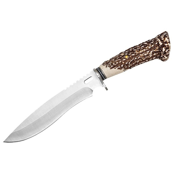 Cutit de vanatoare Stag Antlers, 29.5 cm, teaca cordura - 4 | YEO