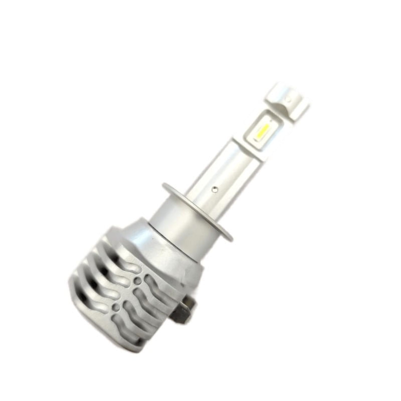 Set 2 LED-uri Auto Techstar® T100, H7, 30w, 3000 Lumeni, 6500K, AUTO, 12-24 Volti, CSP, Canbus, Radiator Aluminiu