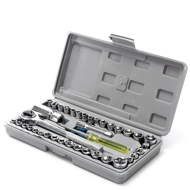 Set Trusa completa ce contine 40 de chei tubulare dimensiuni 9-32mm - 2 | YEO