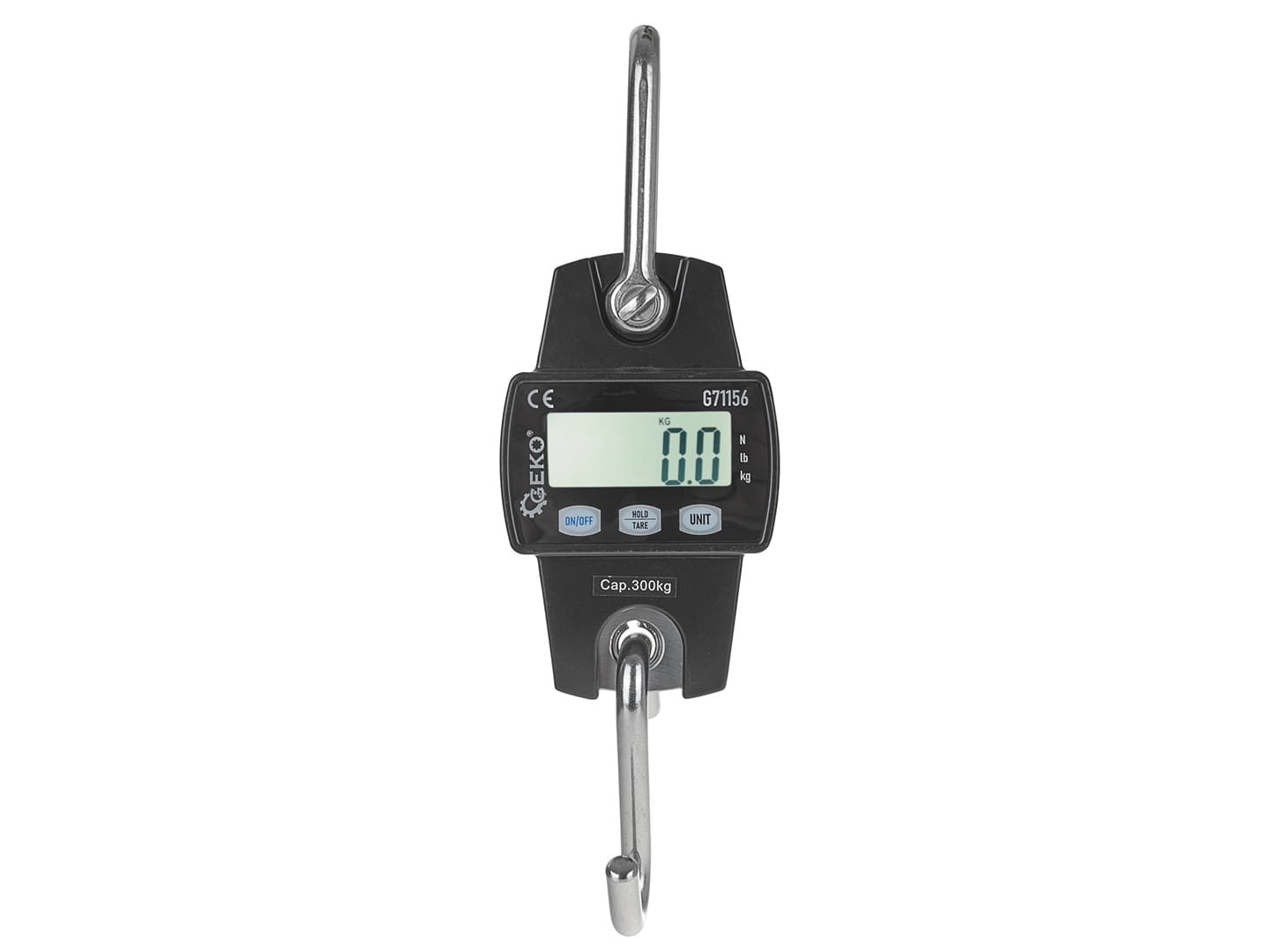 Cantar electronic cu carlig, capacitate maxima 300 kg, Geko G71156 - imagine 2