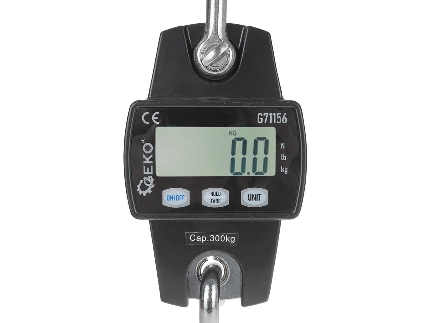Cantar electronic cu carlig, capacitate maxima 300 kg, Geko G71156 - imagine 8