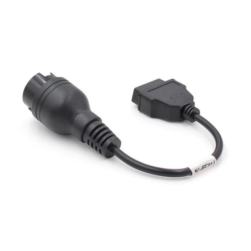 Cablu adaptor Techstar®, Aftermarket, Compabiil cu Utilitare IVECO, 38 Pin la OBD2 16 Pin