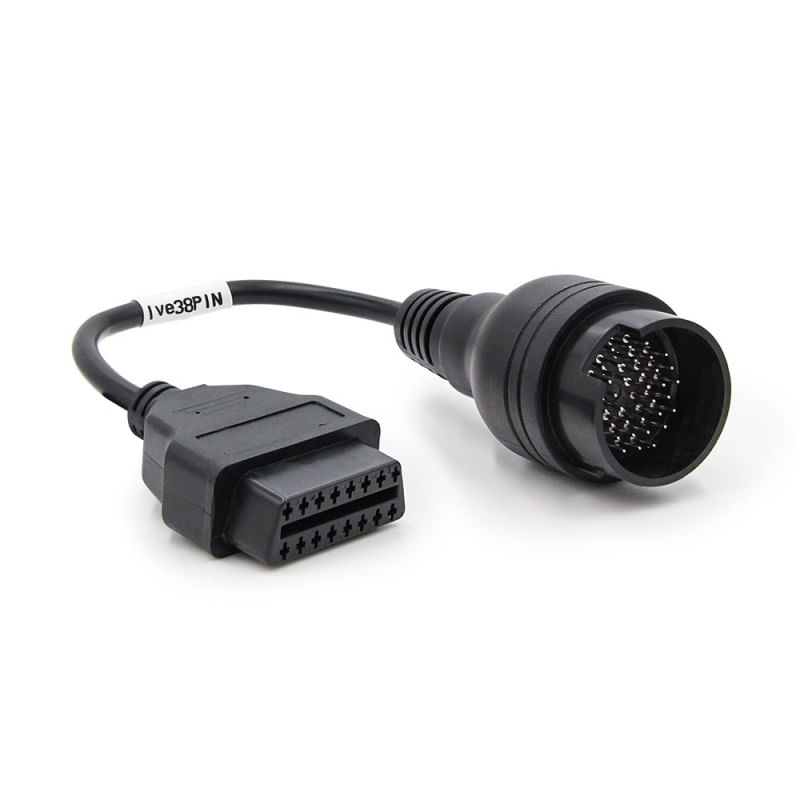 Cablu adaptor Techstar®, Aftermarket, Compabiil cu Utilitare IVECO, 38 Pin la OBD2 16 Pin - 2 | YEO