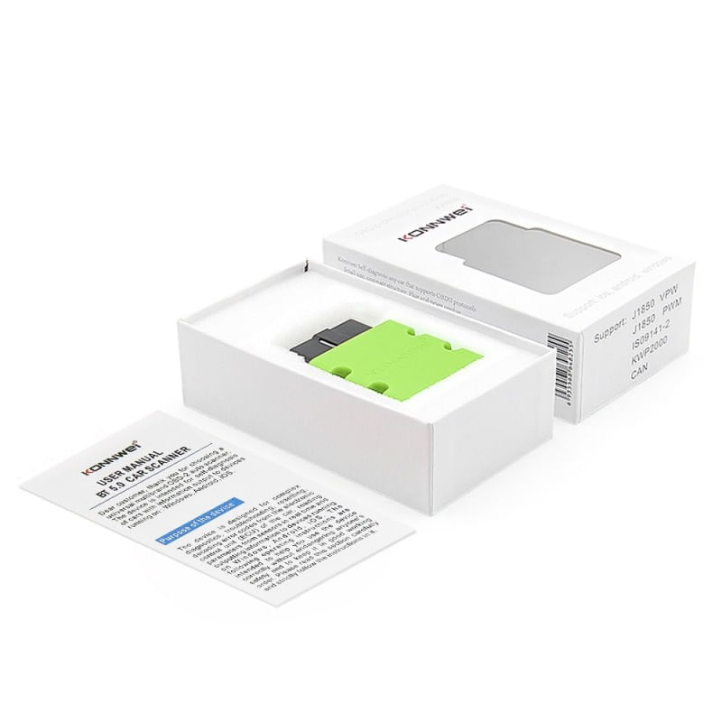 Instrument de scanare si diagnosticare auto, KONNWEI KW902, Mini ELM327, Bluetooth 5.0, OBD2, compatibil cu Android - 4 | YEO