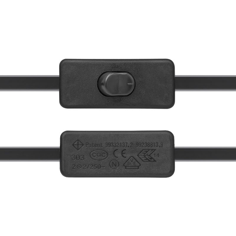 Prelungitor Cablu Auto Techstar®, OBD2, 60 cm, cu Buton ON/OFF - 1 | YEO