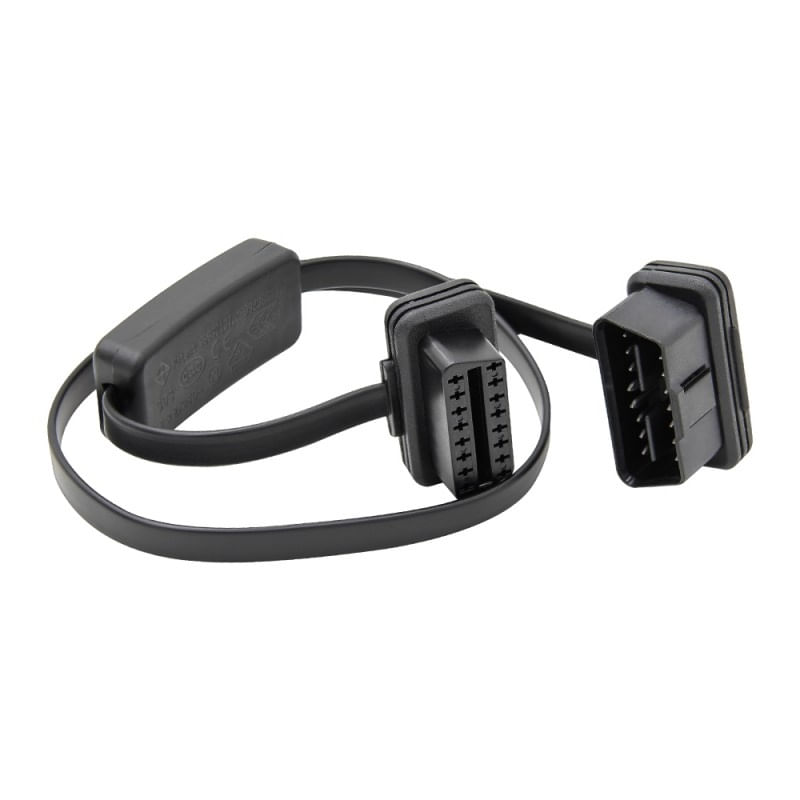 Prelungitor Cablu Auto Techstar®, OBD2, 60 cm, cu Buton ON/OFF - 2 | YEO