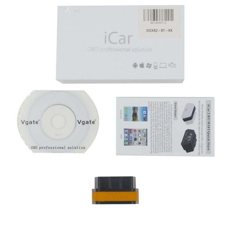 Diagnoza Multimarca ICar2 VGate OBD2 cu Bluetooth