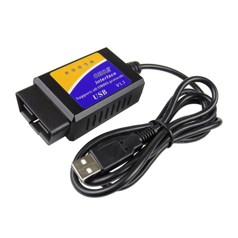 Interfata diagnoza auto Techstar OBD2 USB cu Cip ELM V1.5 - 3 | YEO