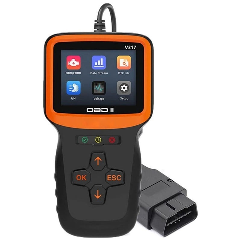 Instrument De Scanare Si Diagnosticare Auto Techstar® V317, Display 2.8 inch, Citire si stergere coduri eroare motor - 3 | YEO