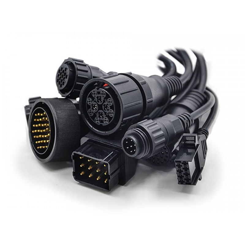 Set 8 x Cabluri Adaptoare Multimarca pentru Camioane OBD2