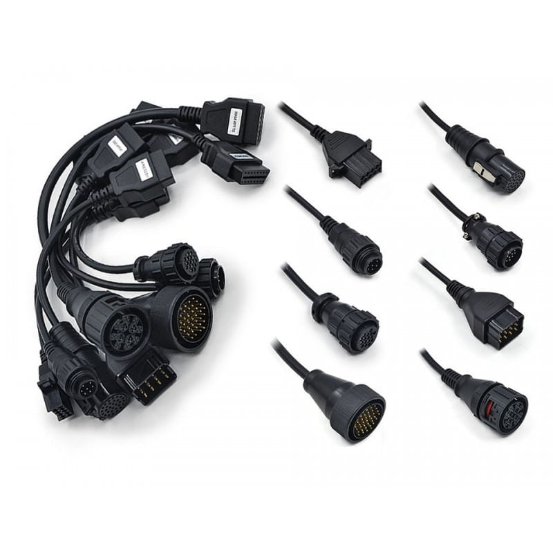 Set 8 x Cabluri Adaptoare Multimarca pentru Camioane OBD2 - 3 | YEO