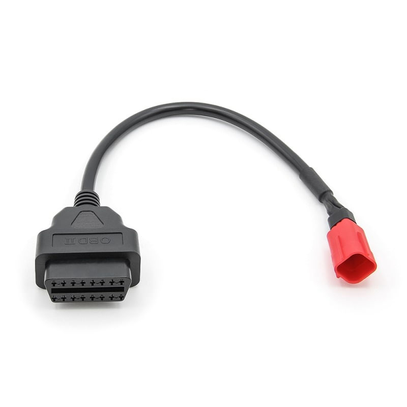 Cablu Adaptor De Diagnosticare Techstar® OBD2 Cu 6 Pini La 16 Pini Pentru Motociclete Honda - 3 | YEO