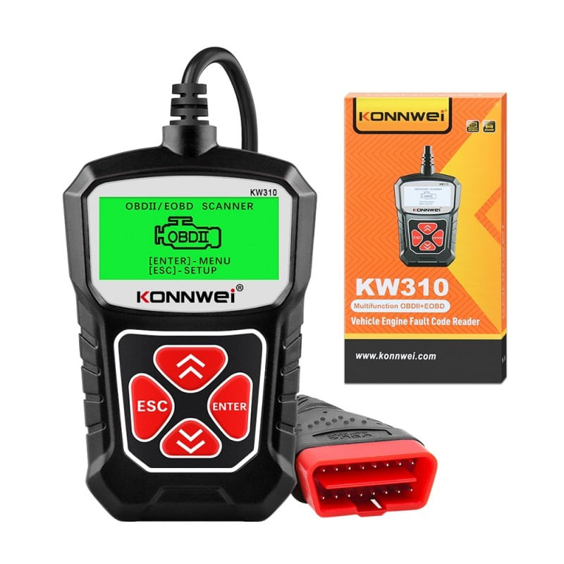 Diagnoza OBD2 KONNWEI KW310, Black, Afisare Erori + Descriere, Resetari, Live Data, ELM 327 OBDII - 4 | YEO