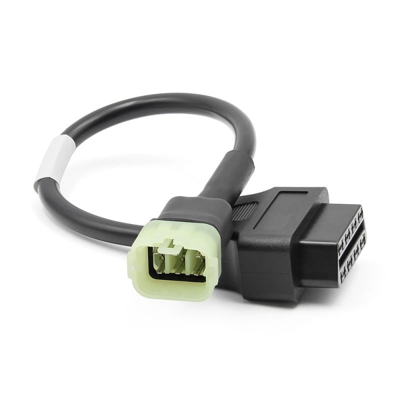 Cablu Adaptor De Diagnosticare Techstar® OBD2 Cu 6 Pini La 16 Pini Pentru Motociclete Kawasaki - 3 | YEO