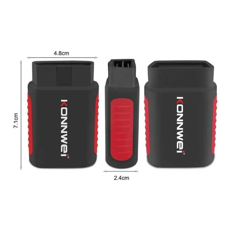 Instrument De Scanare Si Diagnosticare Auto, Konnwei Kdiag, OBD2, Bluetooth 5.0, 9 - 18 V, Compatibil Cu Android si - 2 | YEO