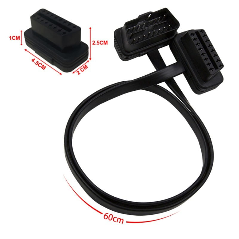 Cablu Prelungitor Auto Techstar®, OBD2, 60cm - 4 | YEO