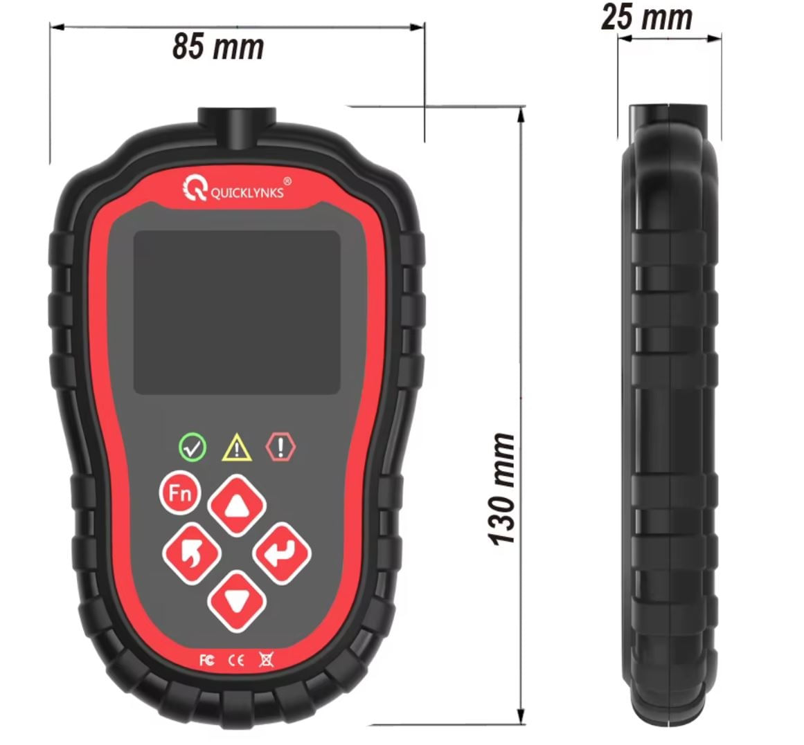 Tester Auto Profesional OBD2 QUICKLYNKS T41, cu Cititor Coduri de Eroare, Diagnoza Motor si Scanare Completa - 1 | YEO