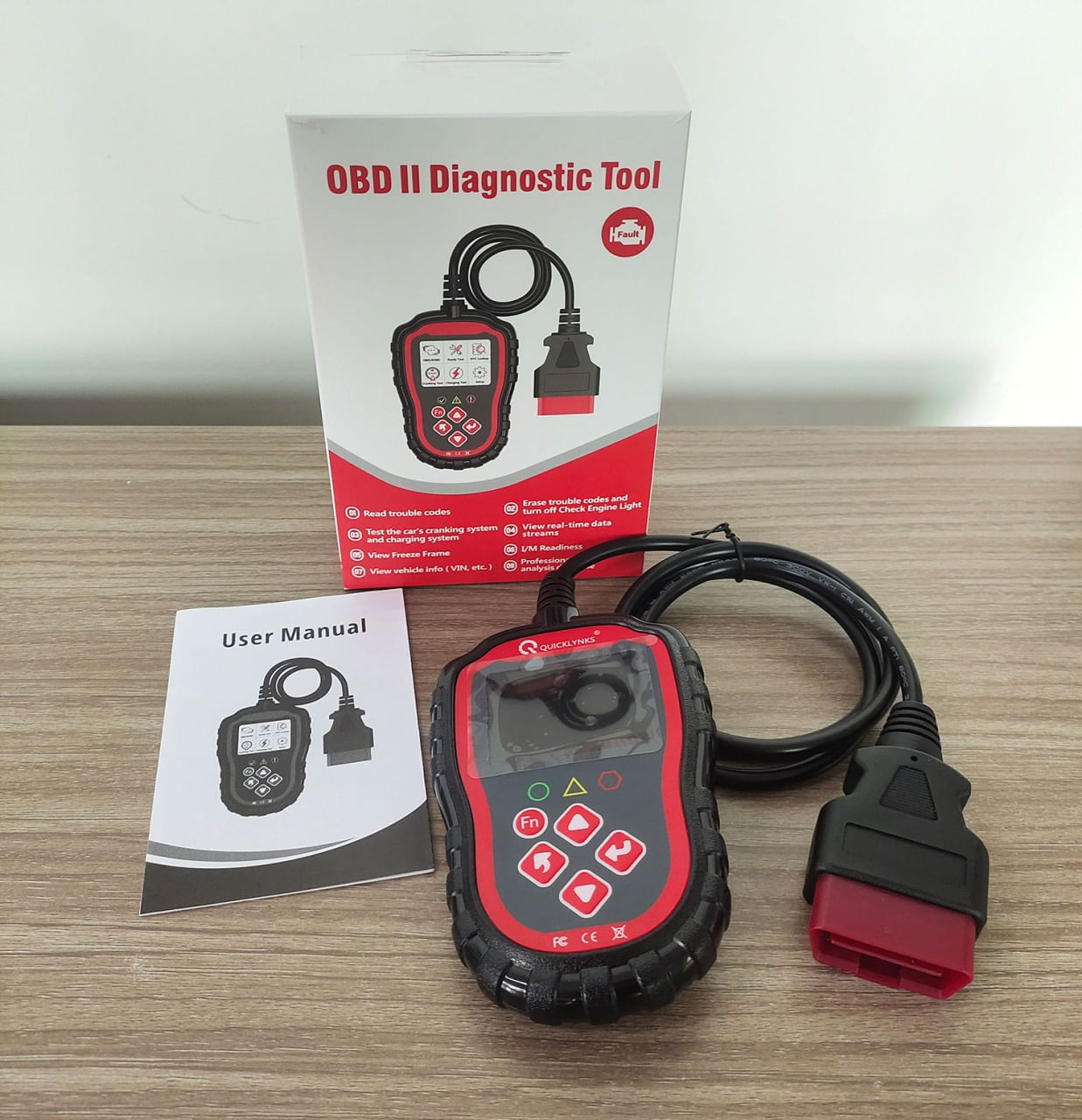Tester Auto Profesional OBD2 QUICKLYNKS T41, cu Cititor Coduri de Eroare, Diagnoza Motor si Scanare Completa - 4 | YEO