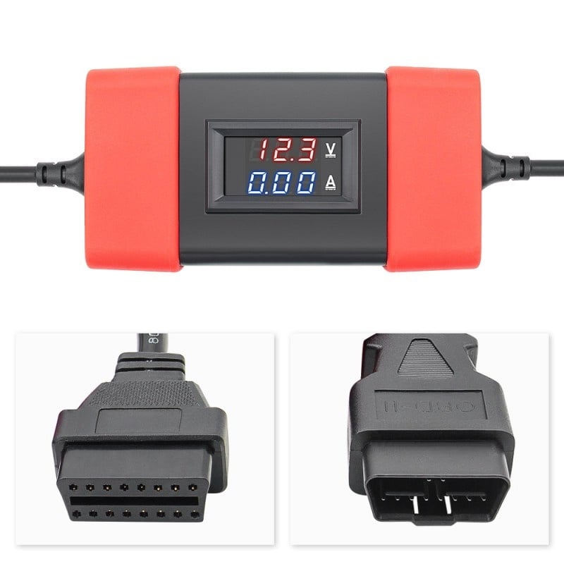 Cablu adaptor diesel pentru camion 24V la 12V Techstar®, 5W, 24V, convertizor, Suporta transmisia de date prin protocol - 1 | YEO