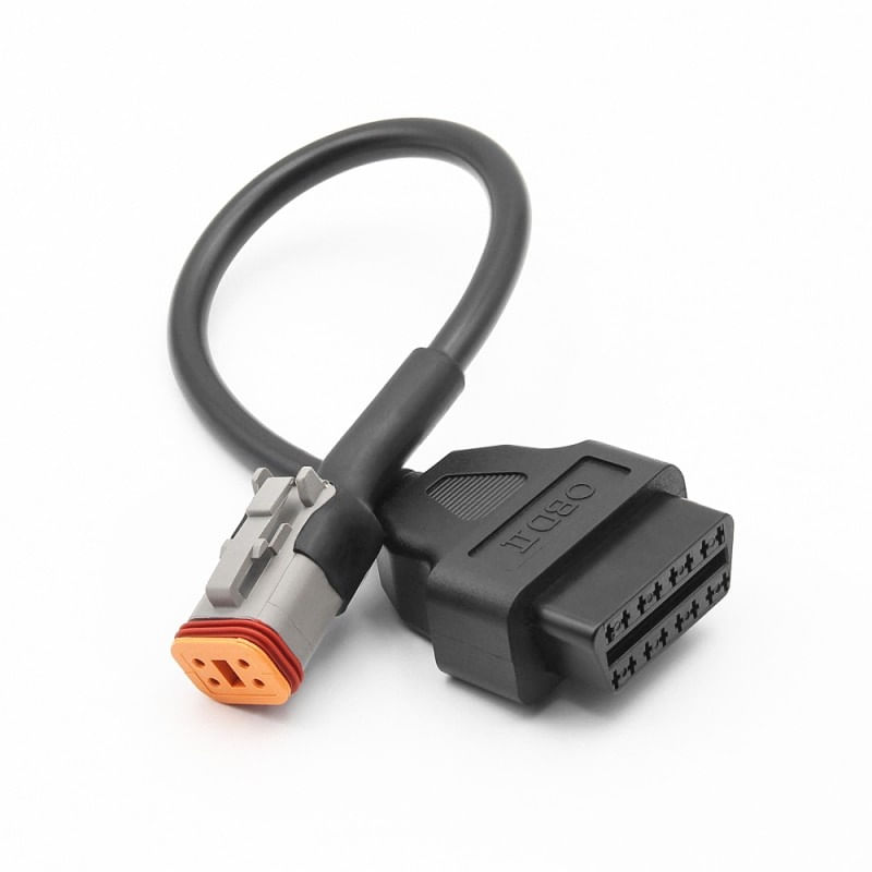 Cablu Adaptor De Diagnosticare Techstar® OBD2 Cu 4 Pini La 16 Pini Pentru Motociclete Harley Davidson - 1 | YEO