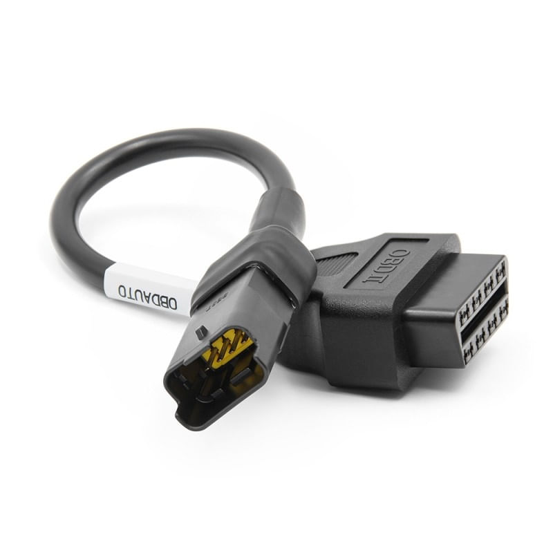 Cablu Adaptor De Diagnosticare Techstar® OBD2 Cu 4 Pini La 16 Pini Pentru Motociclete Ducati