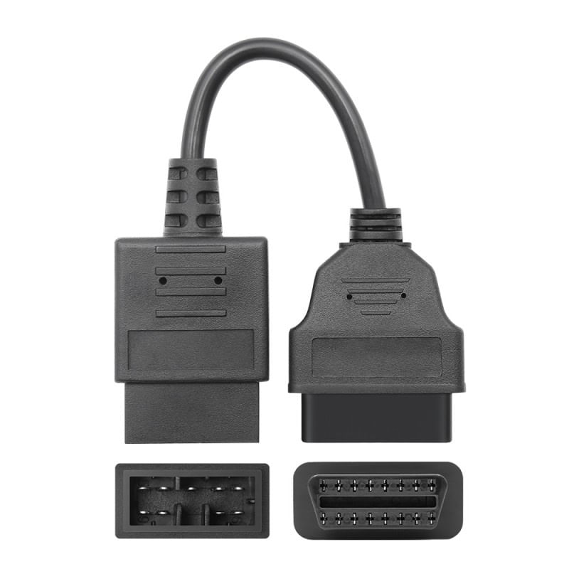 Cablu Adaptor De Diagnosticare Techstar® OBD2 Cu 9 Pini La 16 Pini Pentru Subaru - 3 | YEO