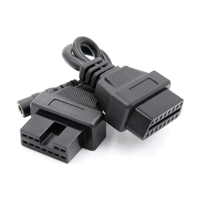 Cablu adaptor Auto Techstar®, Mitsubishi, 12 Pin la OBD2 16 Pin - 3 | YEO