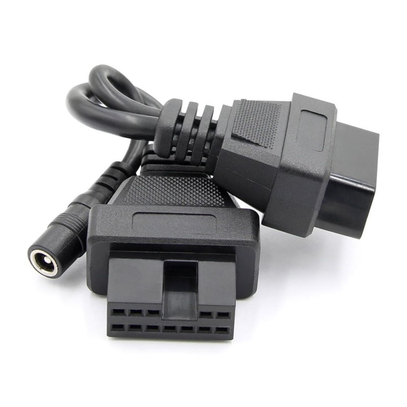 Cablu adaptor Auto Techstar®, Mitsubishi, 12 Pin la OBD2 16 Pin