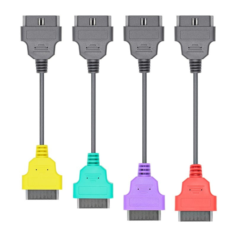 Set 4 Cabluri Adaptoare Auto Fiat, la OBD2 16 Pin - 3 | YEO