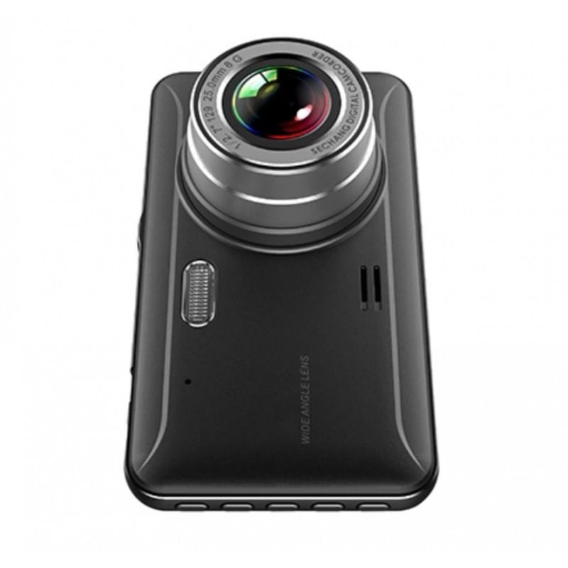 Camera Video Auto DVR Dubla FullHD Techstar® A17 Unghi 170° Display 4", Senzori Miscare si Night Vision