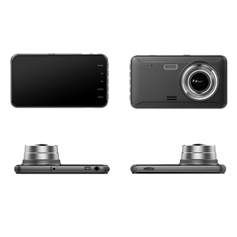 Camera Video Auto DVR Dubla FullHD Techstar® A17 Unghi 170° Display 4
