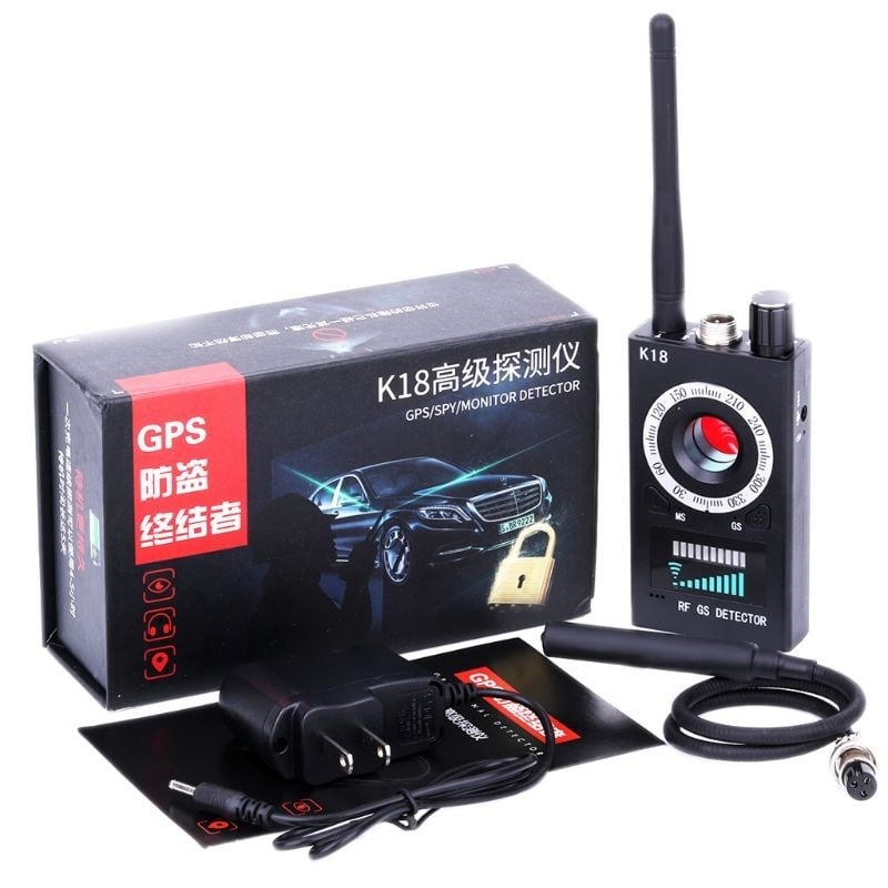 Detector Aparate Spionaj Techstar® K18, Profesional, Detecteaza Camere, Dispozitive GSM, Microfoane, Localizatoare GPS - 1 | YEO