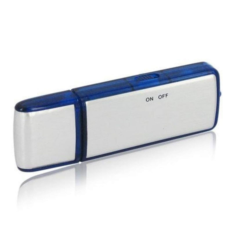 Memorie USB Spion Techstar® U-Disk B1, 8GB, Microfon Integrat, Inregistrare Automata, Acumulator, Alimentare USB