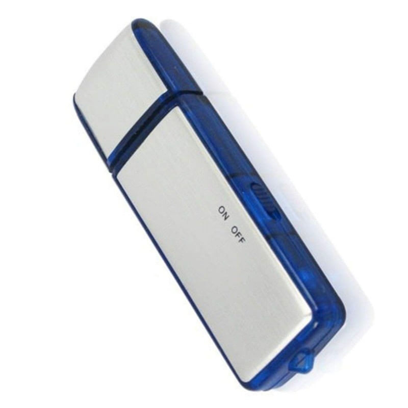Memorie USB Spion Techstar® U-Disk B1, 8GB, Microfon Integrat, Inregistrare Automata, Acumulator, Alimentare USB - 1 | YEO