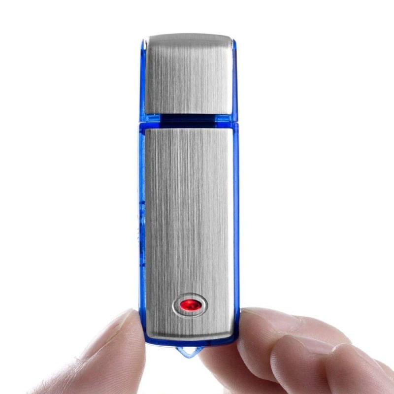 Memorie USB Spion Techstar® U-Disk B1, 8GB, Microfon Integrat, Inregistrare Automata, Acumulator, Alimentare USB - 4 | YEO