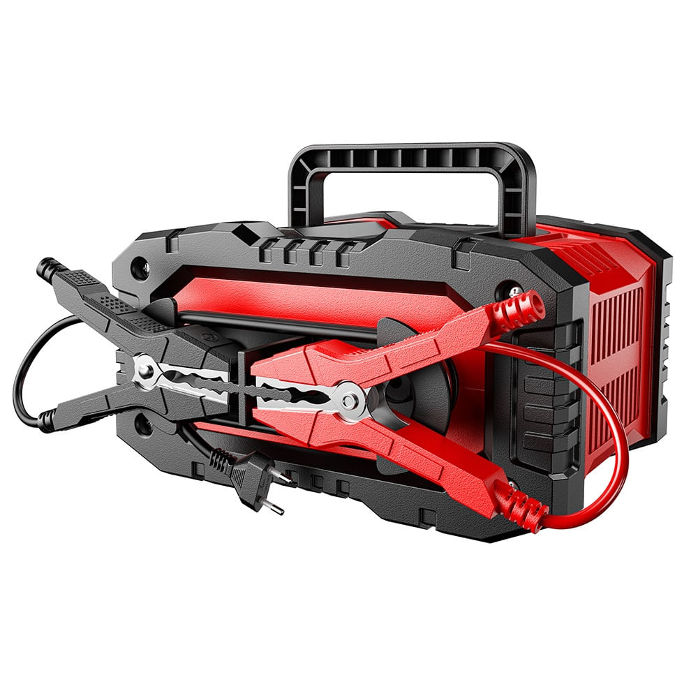 Redresor Auto Digital Foxsur FPT-200, Incarcator Automat 12V/24V 20A pentru Baterii 6Ah-300Ah, Ecran LCD - 1 | YEO