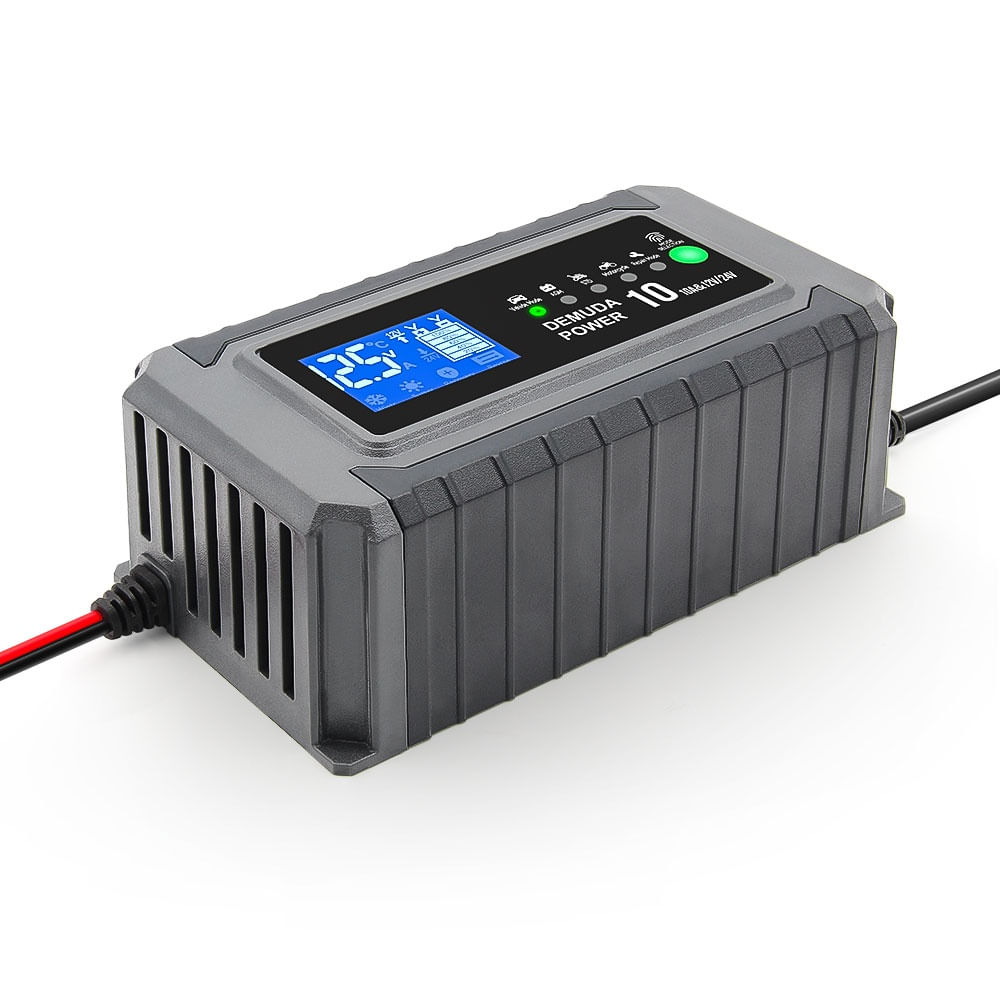 Redresor Inteligent Demuda Power DC10 - Incarcare Rapida pentru Baterii Auto si Moto 12/24V, 10.5A - 4 | YEO