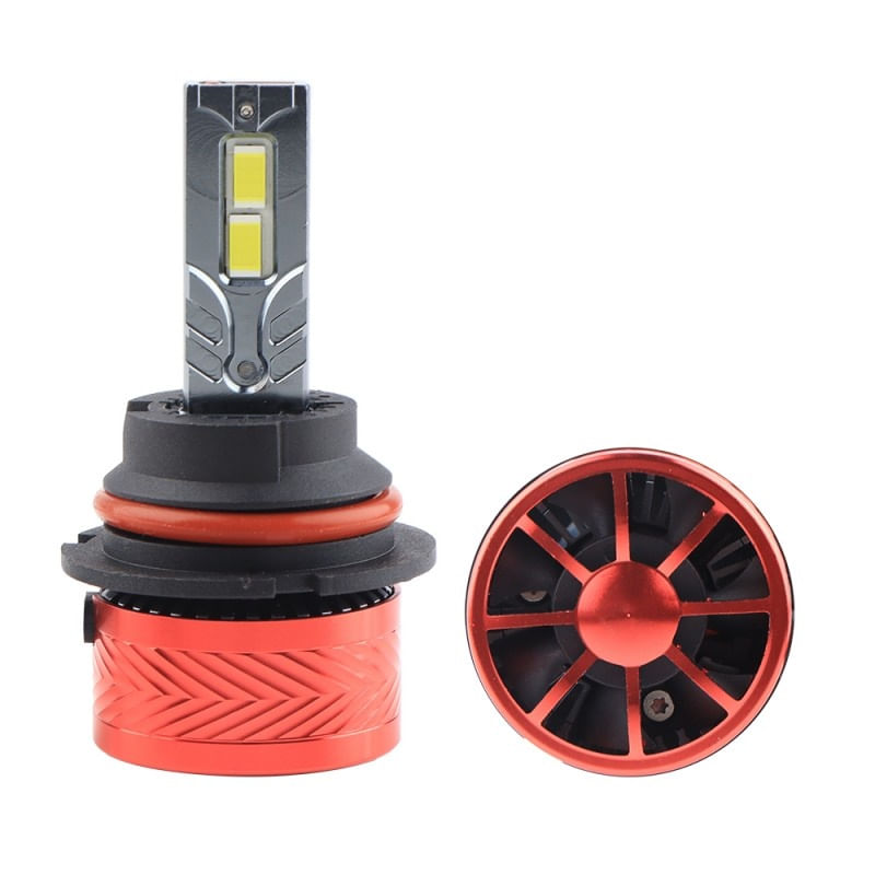 Set 2 LED-Uri Auto Techstar® P14, 9007, 120W, 18000 Lumeni, 6000K, 12-24V, Unghi Fascicul 360°, CSP 3570, Canbus - 4 | YEO