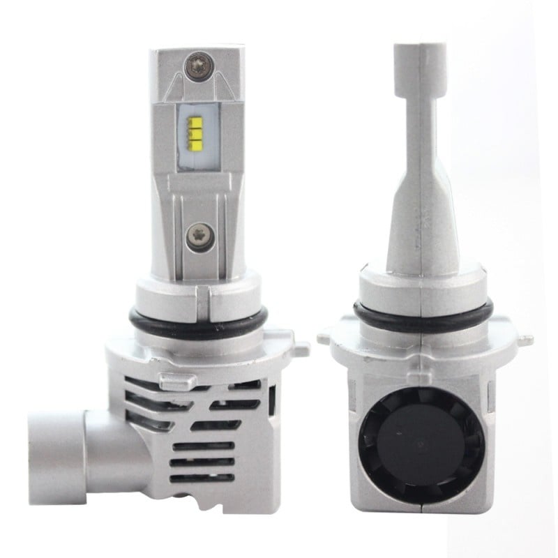Set 2 LED-uri Auto Techstar® M3, 9005, 40w, 8000 Lumeni, 6500K, AUTO, 12-24 Volti, ZES, Canbus, Miez Cupru, Radiator - 2 | YEO