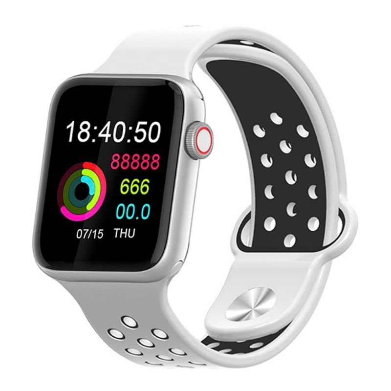 Ceas Smartwatch Techstar® T55, 1.3 Inch IPS, Monitorizare Cardiaca, Tensiune, Sedentarism, Bluetooth 5.0, 2 curele - 3 | YEO