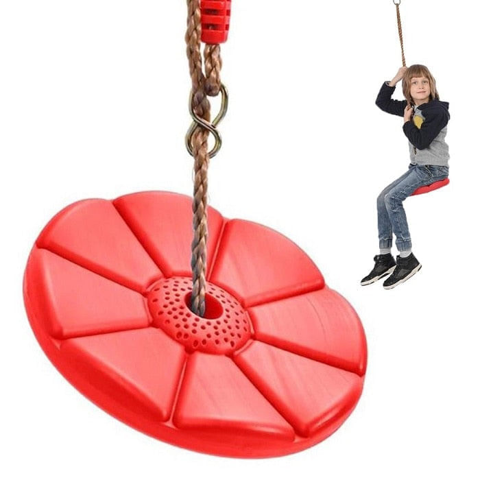 Leagan pentru copii din plastic, Stabil si Usor, Franghie Inclusa, Rezistent 75kg - 4 | YEO