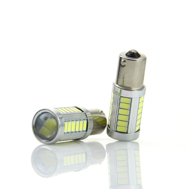 Bec Led Auto Techstar® BA15S, 1156, Alb Rece, 6000K, 12V, 660 lm - 3 | YEO