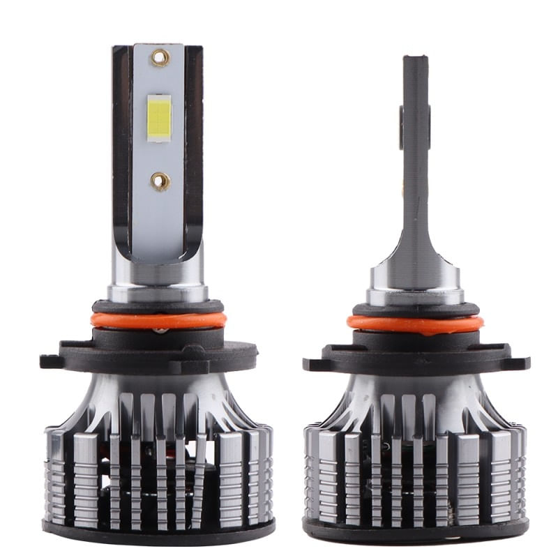 Set 2 LED-Uri Auto Techstar® V8, 9005, 120W, 12-24V, 15000 Lumeni, 6000K, Unghi Fascicul 360°, CSP 3570, Canbus