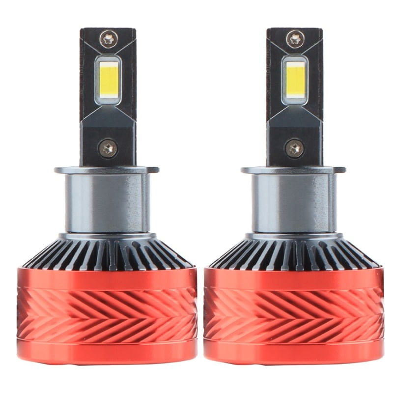 Set 2 LED-Uri Auto Techstar® P14, H3, 120W, 18000 Lumeni, 6000K, 12-24V, Unghi Fascicul 360°, CSP 3570, Canbus - 2 | YEO