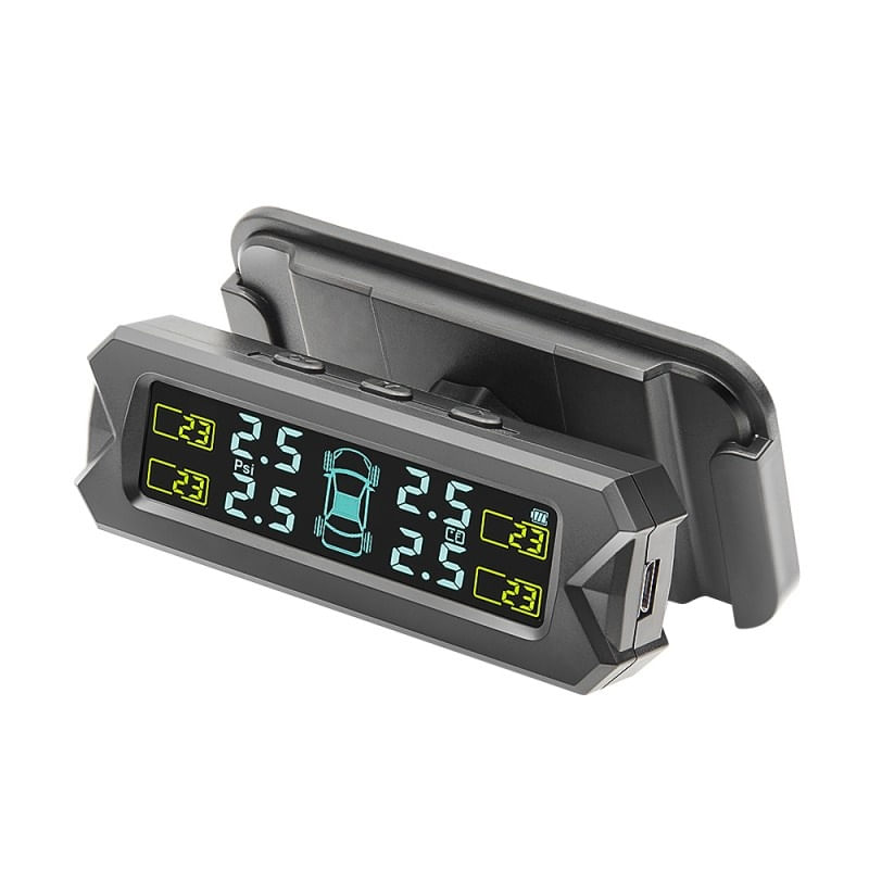 Sistem TPMS de Monitorizare a Presiunii in Anvelope Techstar®, Incarcare Solara, 4 Senzori Externi, Afisaj LCD - 3 | YEO