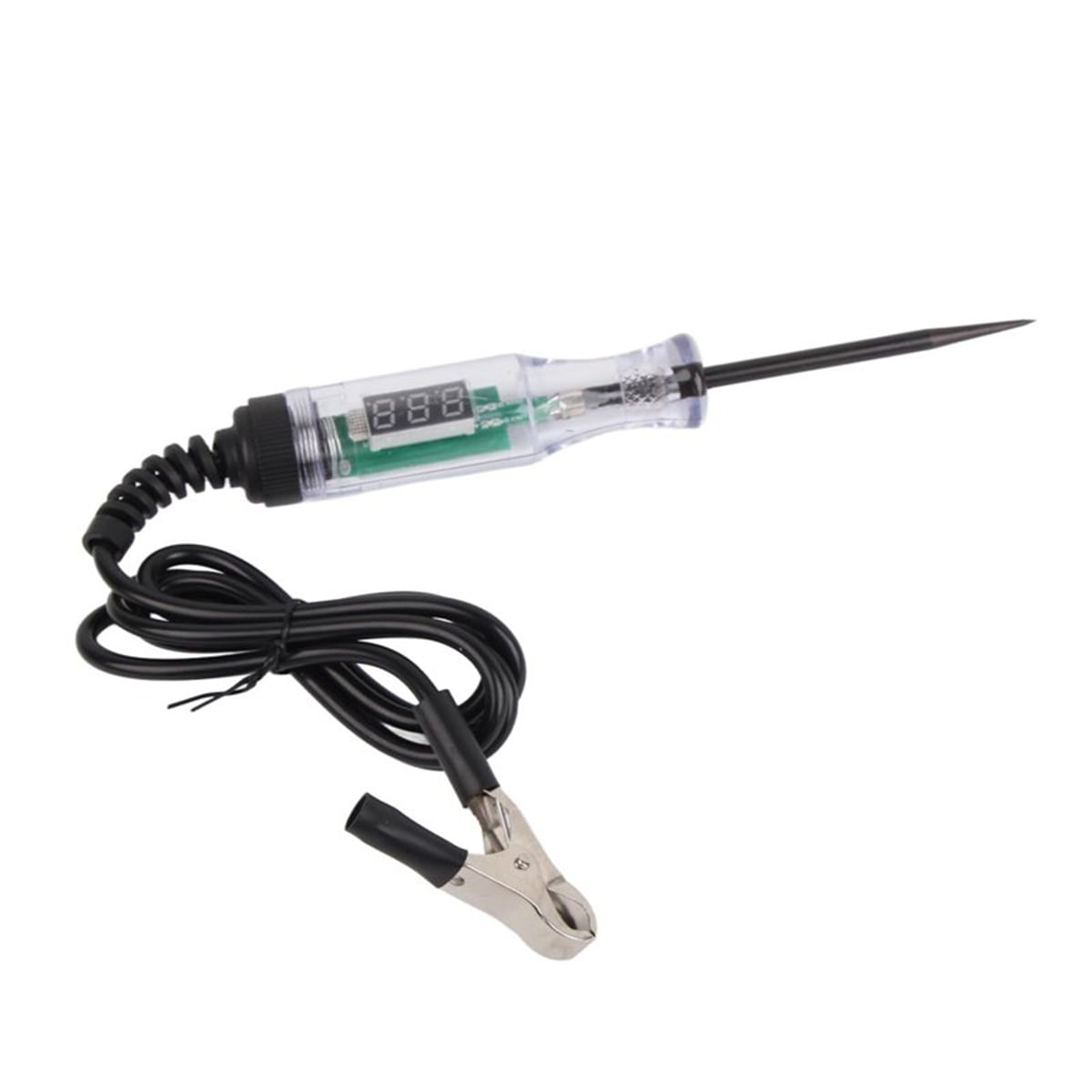 Tester Circuit Electric Auto 6-24V cu Sonda si Cleme Techstar® - Ideal pentru Diagnosticare Baterii si Sisteme Auto