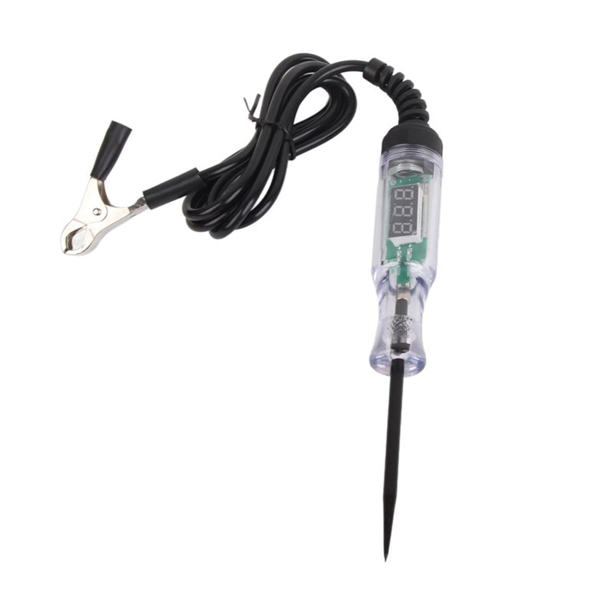 Tester Circuit Electric Auto 6-24V cu Sonda si Cleme Techstar® - Ideal pentru Diagnosticare Baterii si Sisteme Auto - 2 | YEO