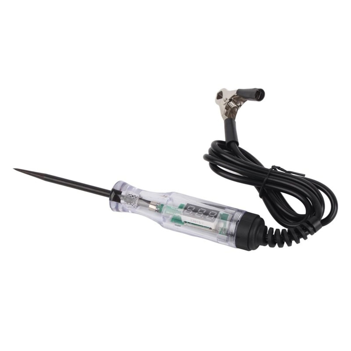Tester Circuit Electric Auto 6-24V cu Sonda si Cleme Techstar® - Ideal pentru Diagnosticare Baterii si Sisteme Auto